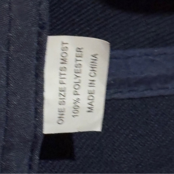 CLEVELAND OHIO BASEBALL HAT W/INDIANS COLORS NAVY W/RED BILL - Picture 4 of 4